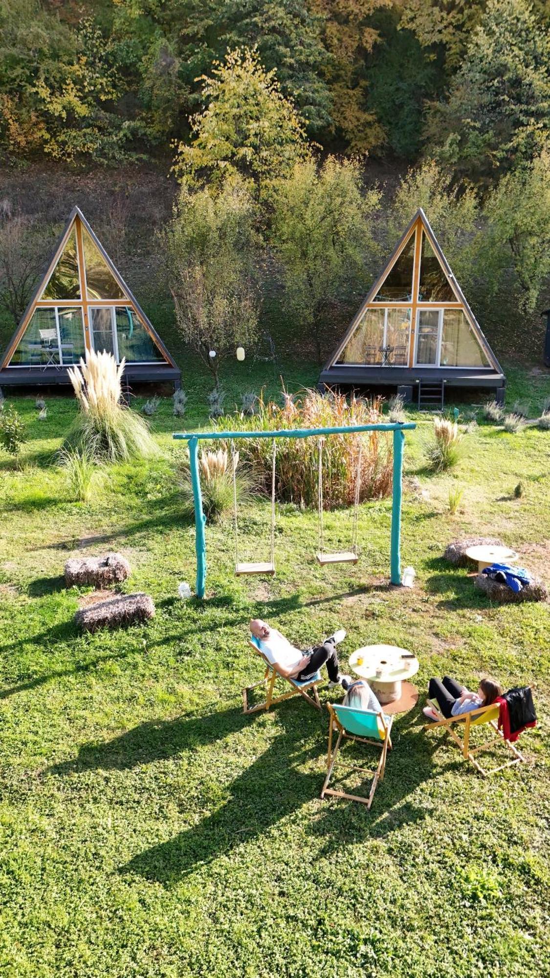 Cabane A-Frame Svinita Exterior foto
